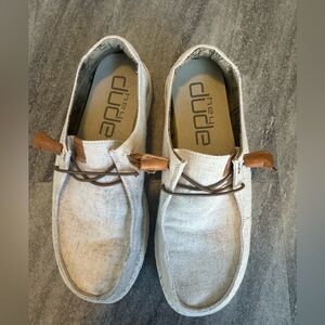 Hey Dude Wendy Washed Canvas Size 8
